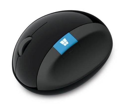 MICROSOFT Mouse Microsoft Sculpt ergonomico per mano destra wireless nero